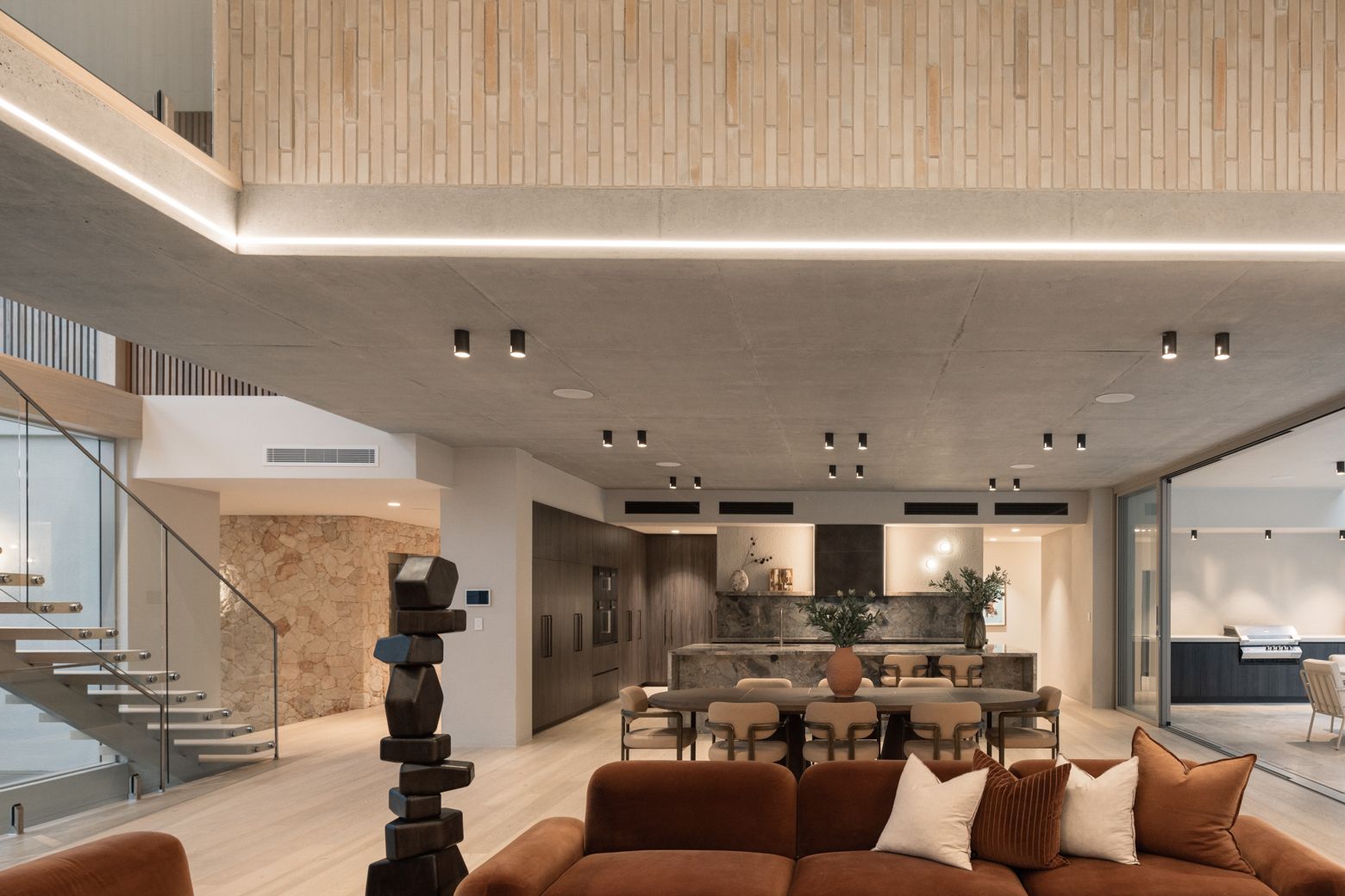 El Fin living room, interiors by Haus of JWT